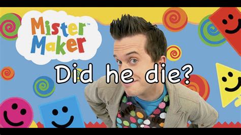 mister maker death|did mister maker hang himself.